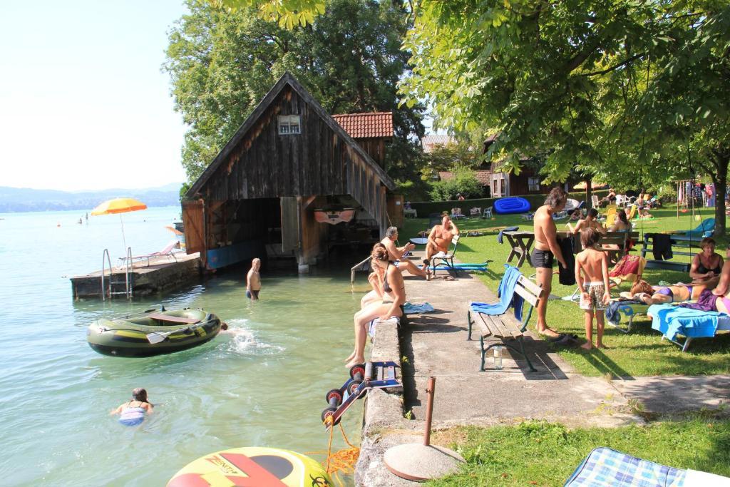 Ferienwohnungen Huber Weyregg am Attersee Zewnętrze zdjęcie